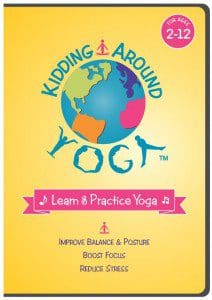 DVD Cover - Kidding Around Yoga