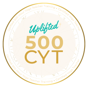YTT 500 Badge from Uplifted Yoga